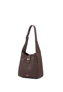Emily Genuine Leather Handbag (Brown)