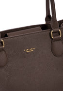 Annabelle Genuine Leather Handbag (Brown)