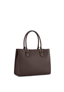 Annabelle Genuine Leather Handbag (Brown)