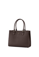 Annabelle Genuine Leather Handbag (Brown)