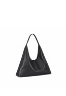 Madeline Genuine Leather Handbag (Black)
