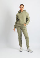 Harper Branded Hoodie (Olive)