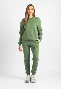 Harper Branded Sweatshirt (Green)