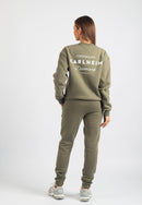 Harper Branded Sweatshirt (Safari Green)