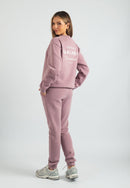 Harper Branded Sweatshirt (Dusty Pink)