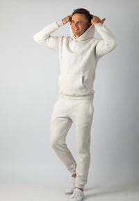 Hudson Hoodie (Marl White)