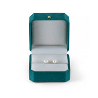 Natural pearl round DIANA earrings