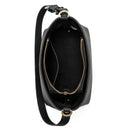 Selma Genuine Leather Handbag (Black)