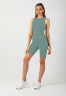 Serenita Shorts 8" (Mineral Blue)