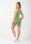 Serenita Shorts 8" (Olive)