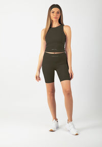 Serenita Shorts 8" (Mauve Brown)