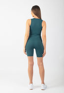 Serenita Shorts 8" (Teal Green)