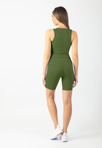 Serenita Tank top (Safari Green)