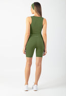 Serenita Tank top (Safari Green)