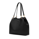 Stella Genuine Leather Handbag (Black)