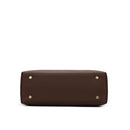 Stella Genuine Leather Handbag (Brown)