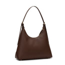 Vera Genuine Leather Handbag (Brown)