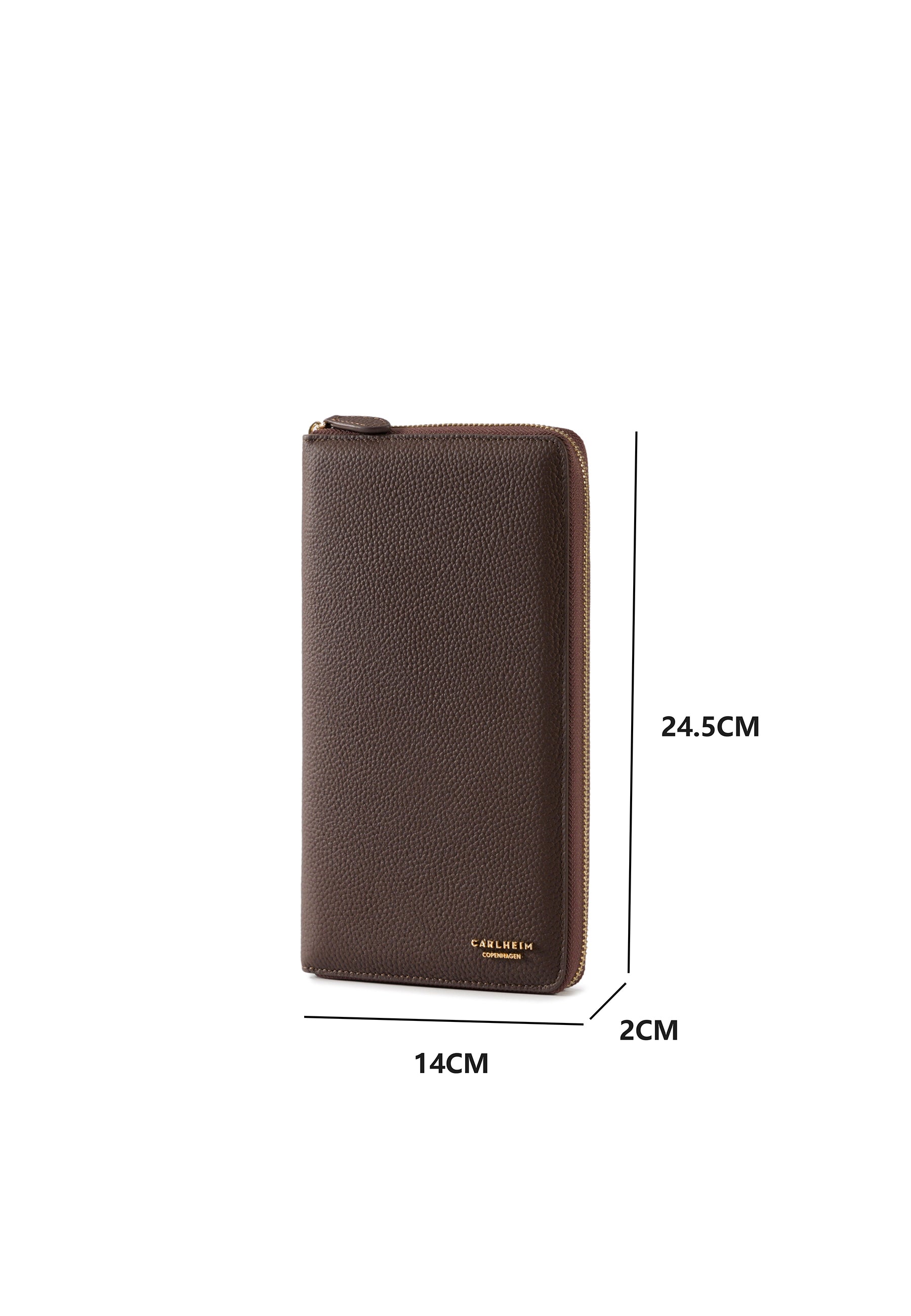 Atlas Genuine Leather Travel Organizer (Brown)