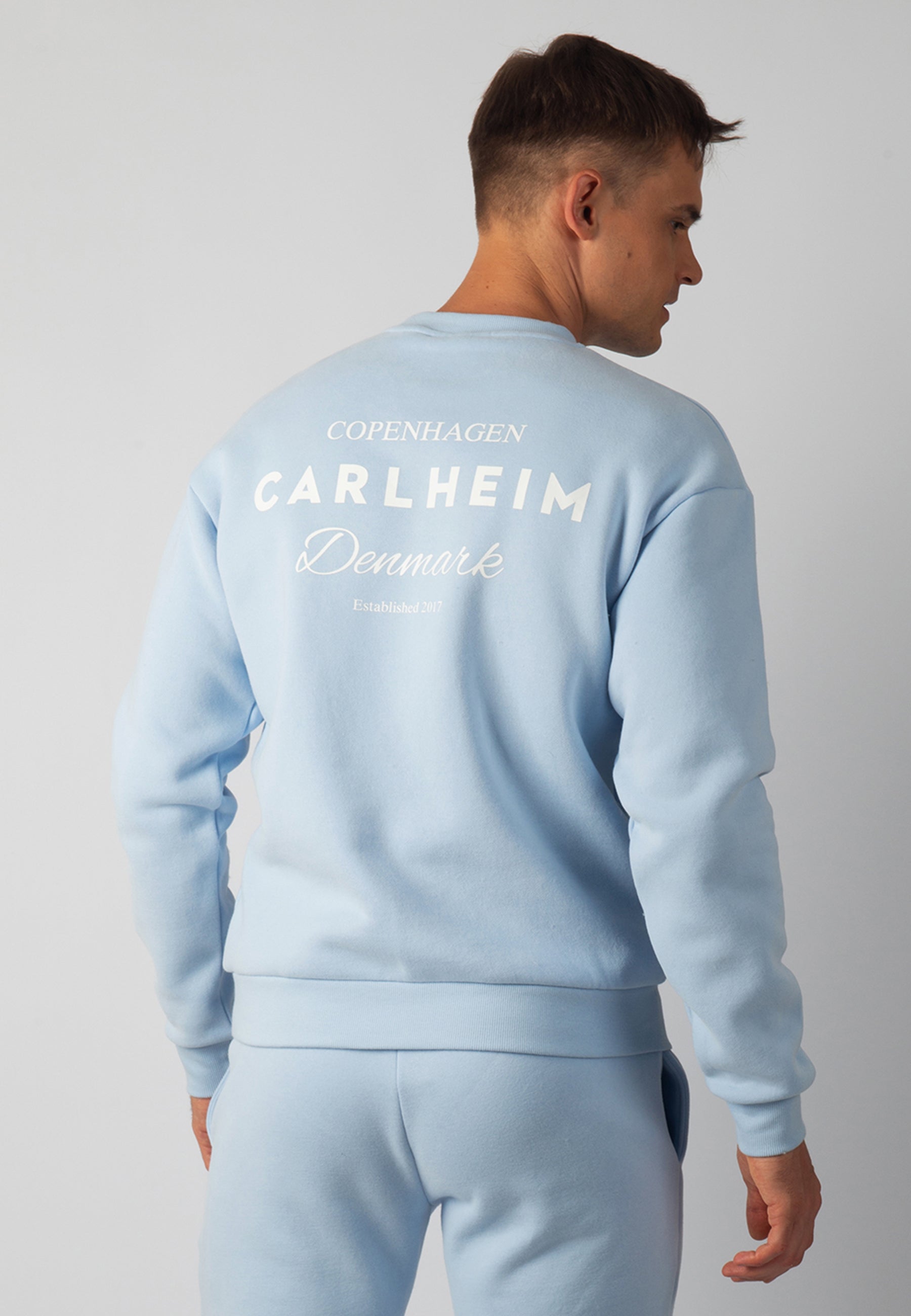 Hudson Branded Sweatshirt (Ice Blue)