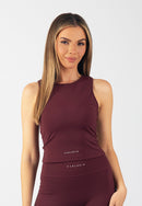 Serenita Tank top (Burgundy)
