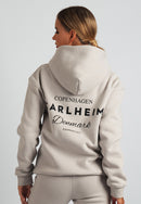 Harper Branded Hoodie (Stone)