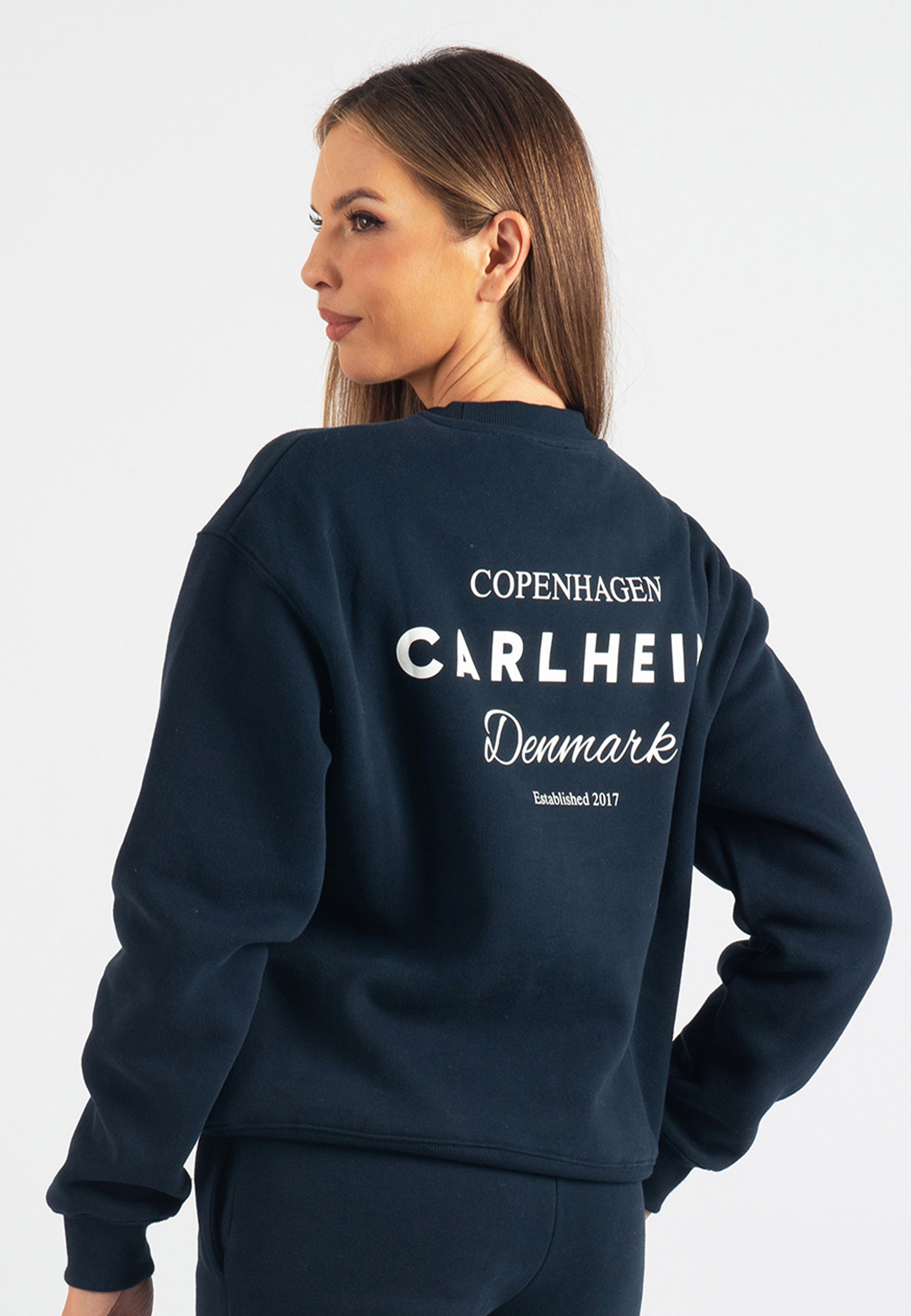 Harper Branded Sweatshirt (Navy)