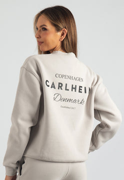 Harper Branded Sweatshirt (Stone)